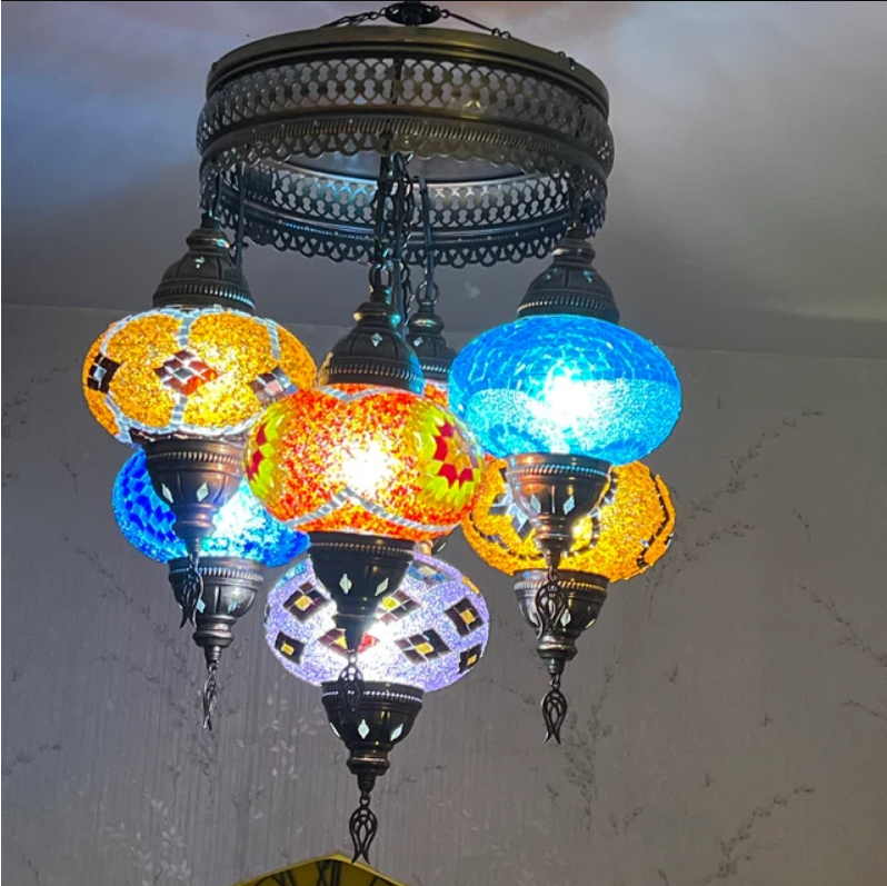 Lampe suspendue marocaine